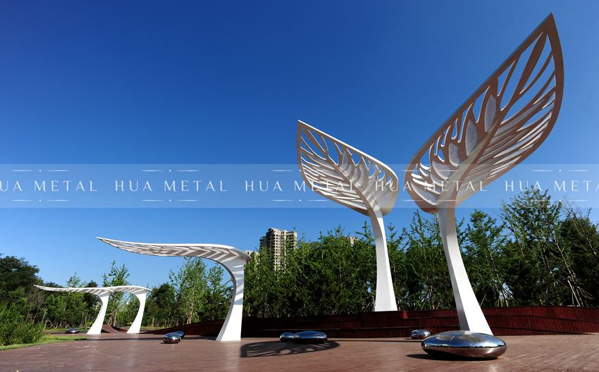 Stainless steel canopy